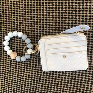 White small wallet